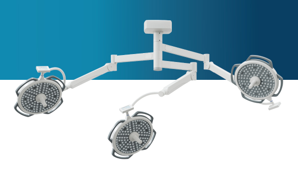 Triple Dome Surgical Light